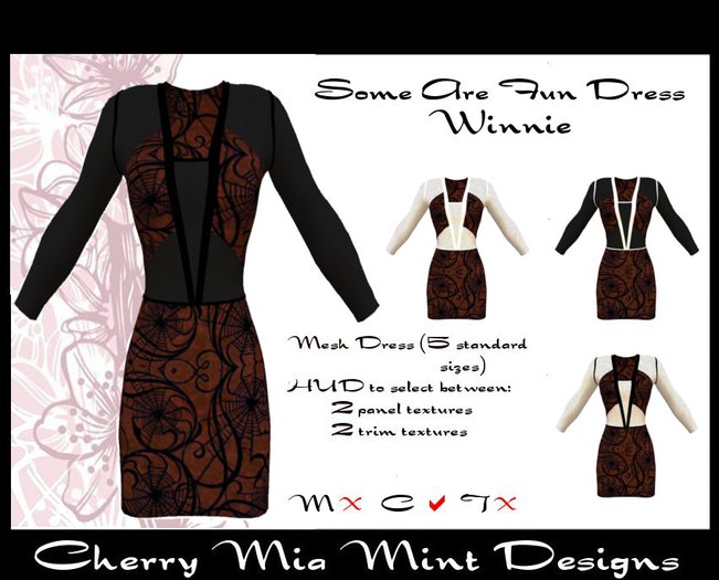 CMD - Some Are Fun Dress Winnie