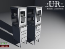 .:UR:. Shabby Chic Bathroom - Narrow Cabinet (full perm mesh)
