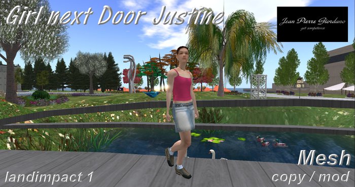 Girl next Door Justine mesh BOX