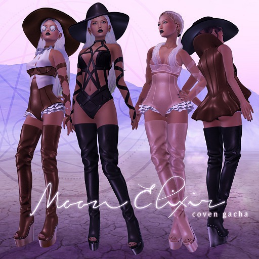 Moon Elixir - Coven - 7 - Maitreya - Arm Wraps - Dusty Rose