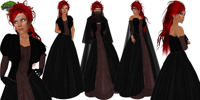 Avilion Mist - Mystic - Complete Gown Set - Blush