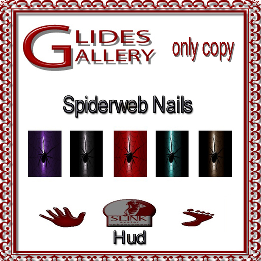 Spiderweb Nails Hud