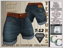 JIGSAW 025 SHORTS T12 FULL PERM TEXTURE