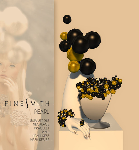 FINESMITH PEARL- blackgold) (unpacked)