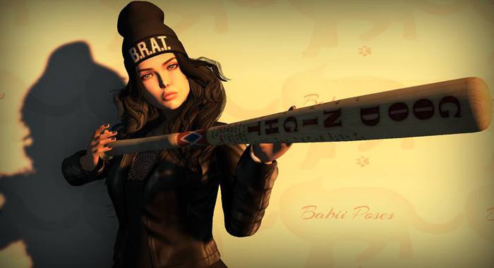 .Babii Poses. Amber