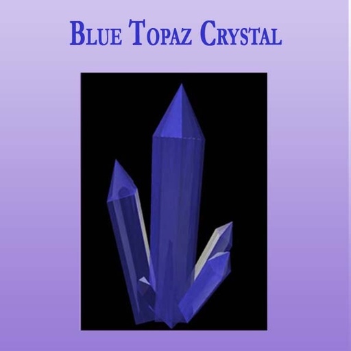 Blue Topaz Crystal Cluster