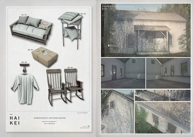 :HAIKEI: Humid dusty cottage gacha (FULL SET)