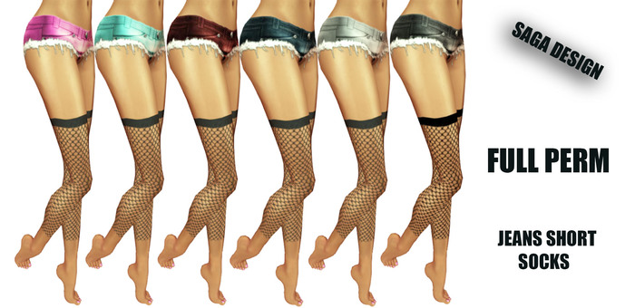 SaGa Design FULL PERM Pants Socks