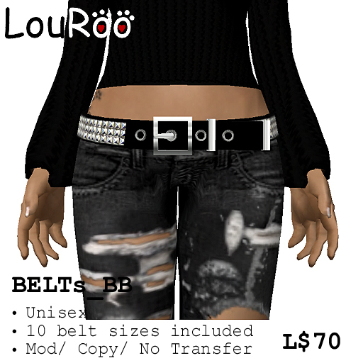 LouRoo BELTs BB