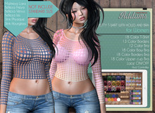 Addams // Betty T-Shirt w/Holes & Bra // FATPACK