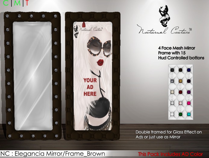 NC : Elegancia Mirror/Frame_Brown