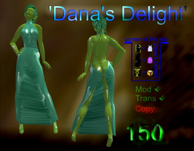 Danas Delight MOD+TRANS bluegreen