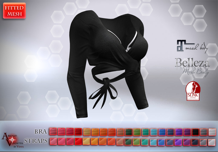 Absolut Vendetta -@Liloo Yoga TOP*BLACK