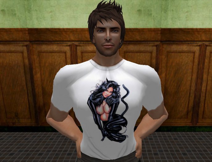 Cat Girl - T-Shirts by Eloquent Endeavor