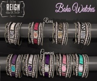 *Reign.- Boho Watch- Love Cheetah RARE