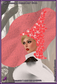 ~LP~ Hat Tropicana [BOXED] Coral