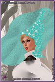 ~LP~ Hat Tropicana [BOXED] Aqua