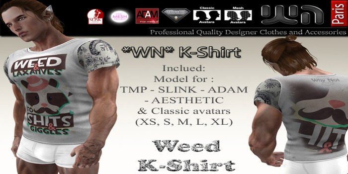 *WN* (K)V-SHIRT -WEED-