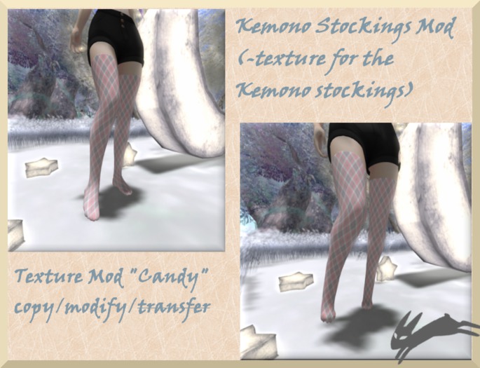*TBR* Texture Mod for Kemono Stockings "Candy"