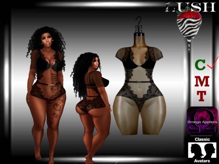 **LUSH** Ready black