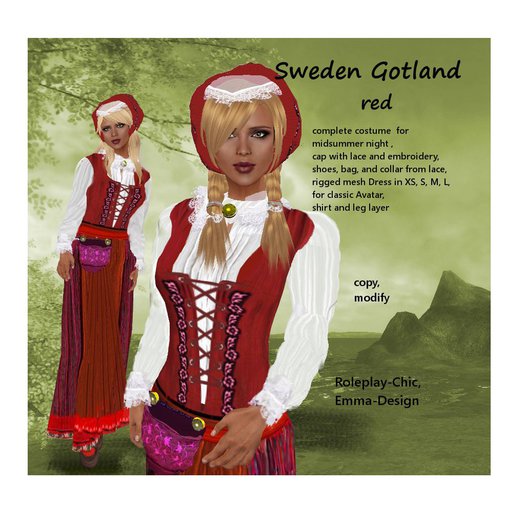 RP-Chic Sweden Gotland red