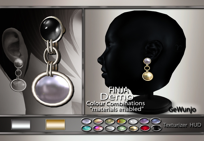 GeWunjo : FINJA earrings DEMO