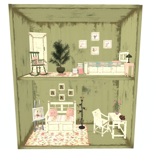 MSD - Drawer Shabby Shadow Box