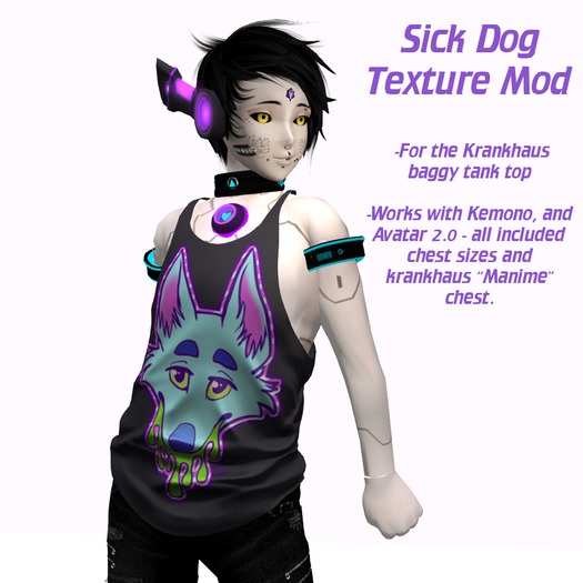 Sick Dog Baggy Tank Texture Mod - Fat Pack