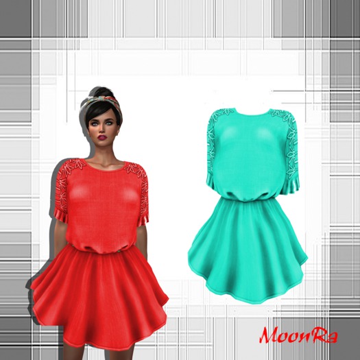 MoonRa Short Sleeves Aqua