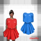 Moon® Short Sleeves Blue