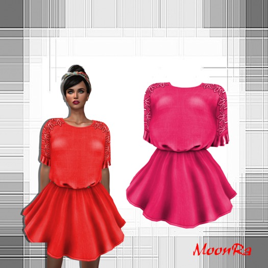 MoonRa Short Sleeves Fuchsia
