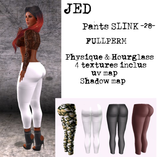 Pants Slink Physique & Hourglass FULLPERM  -28-