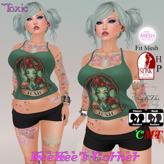 KeeKee's Corner  Sissy Tank - Toxic