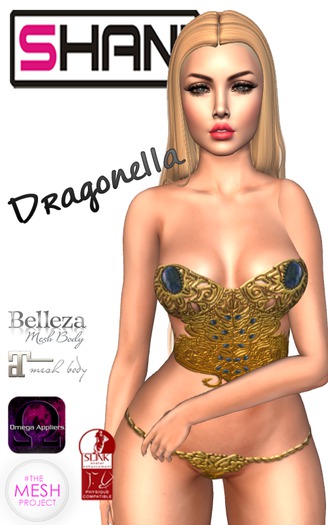 (Shan!) Outfit Dragonella Blue