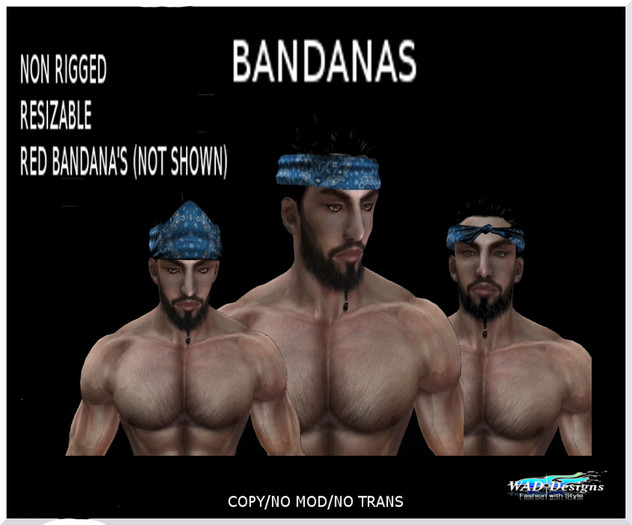 BANDANA HEAD SCARFS BANDANAS