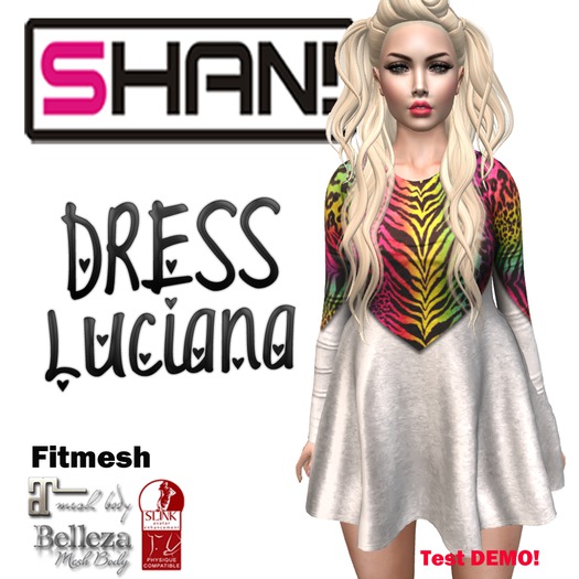 (Shan!) Dress Luciana White