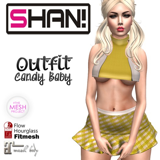 (Shan!) Outfit Candy Baby Yellow