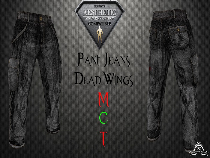 *DC* AESTHETIC Pant  Jeans - Dead Wings