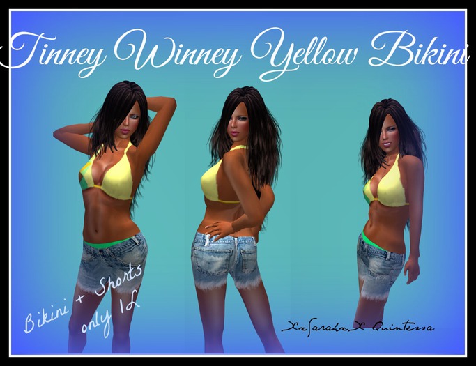 tinney winney yellow bikini