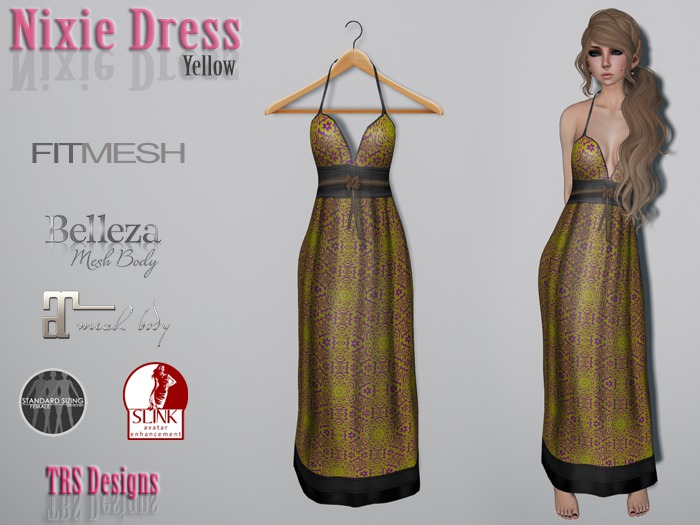 Nixie Dress Yellow