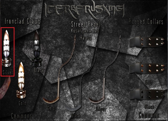 [CX] Rugged Collar (Silver)