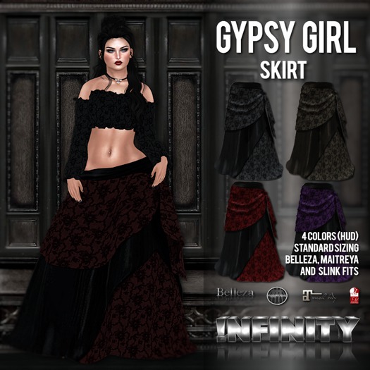 !NFINITY Gypsy Girl Skirt - BOX