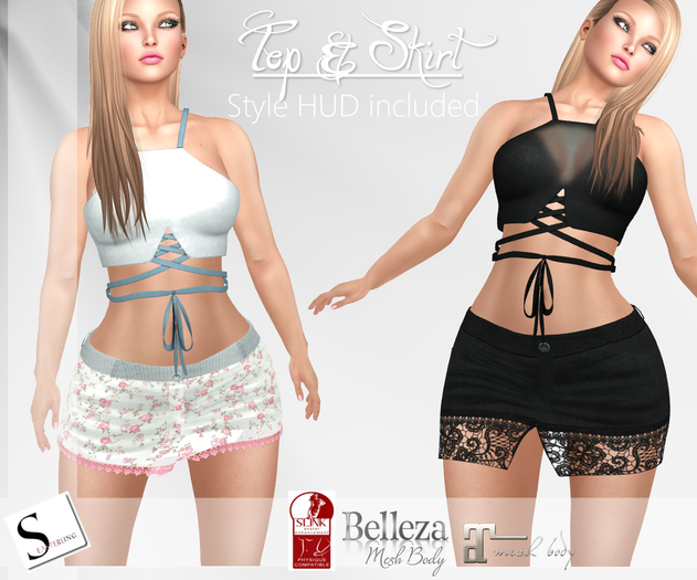 [EASTERLiNG] Top & Skirt