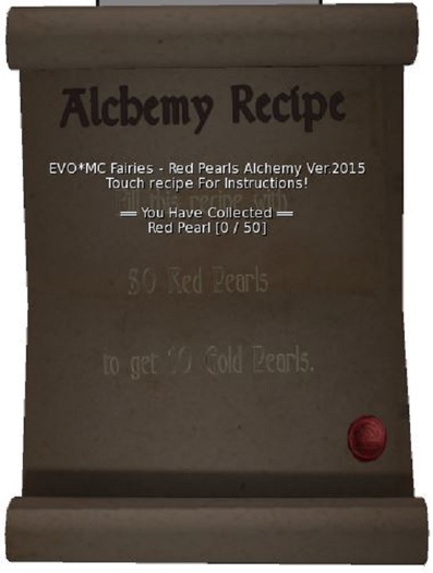 EVO*MC Fairies - Red Pearls Alchemy Ver.2015