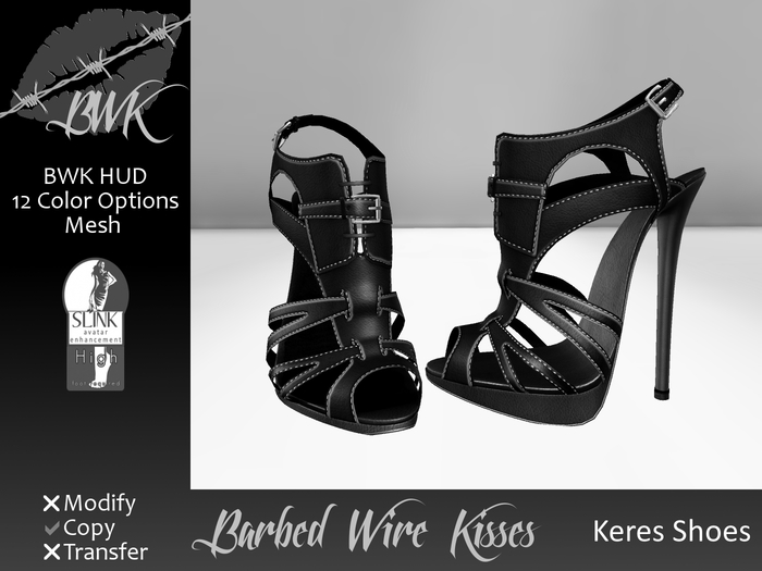 {BWK} DEMO Mesh Keres Shoes (Boxed)