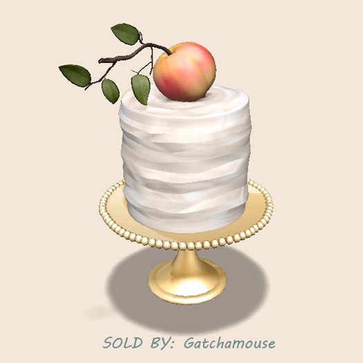 -tres blah- Soiree - Peach Cake