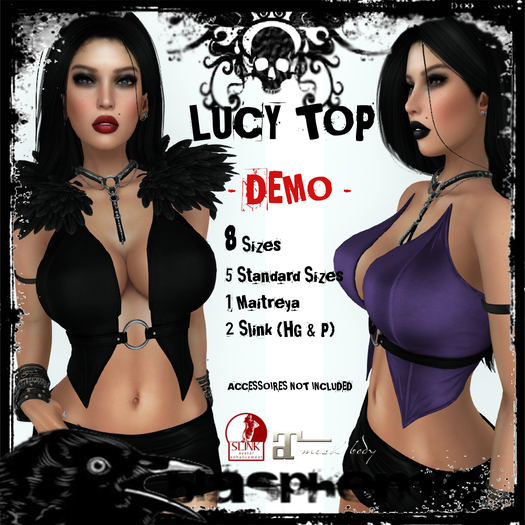 BLASPHEMIC -. LUCY TOP - DEMO (boxed)
