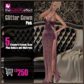 The Butterfly Efect: Glitter Gown Pink 