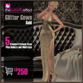 The Butterfly Effect::Glitter Gown Gold