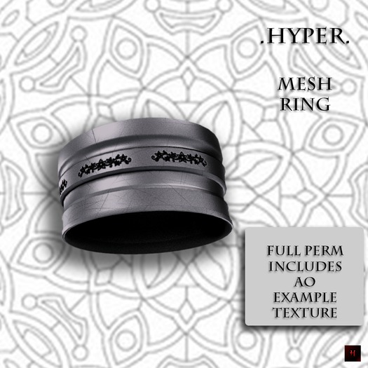 .Hyper. ring 4 full perm *special price